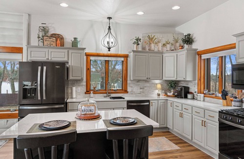 Wautoma House | Gorgeous 3-bedroom home on Silver Lake, Wautoma, WI,nSummer, Fall & Holidays