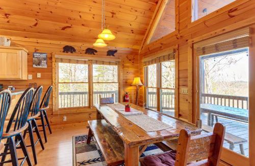 Blue Ridge House | Gorgeous Blue Ridge Mountain Retreat Deck and View!