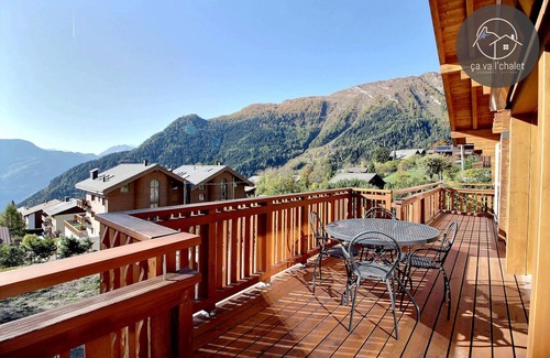Ovronnaz Ski Chalet | Gorgeous Chalet l'Eden fully renovated close to the baths