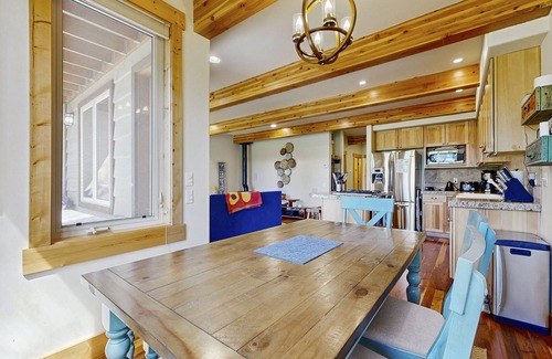 McCall House | Gorgeous golf course townhome with great views, gas fireplace, EV charger