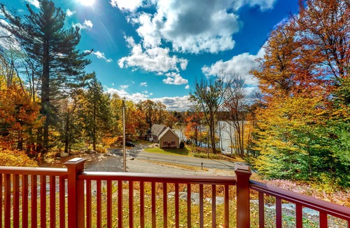 Hinsdale House | Gorgeous Lake Ashmere Home with Private Hot Tub & Lake Views, Screened Porch