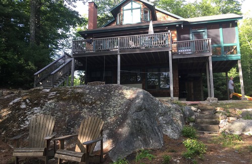 South Casco House | Gorgeous lakefront home on Sebago Lake!