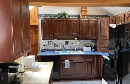 Dedham House | Gorgeous Lakefront House Rental facing South on Green Lake in Dedham, Maine