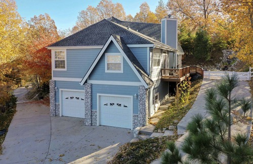 Lake Arrowhead Cottage | Gorgeous Lakehouse w/Hot Tub & Waterfall Oasis!
