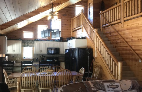 St Germain Resort | Gorgeous log home on Big St Germain Lake