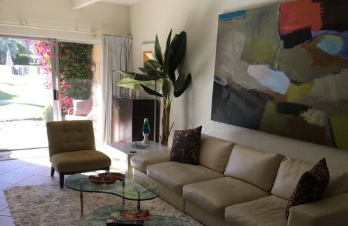 Araby Commons Condo | Gorgeous Mountain Views from this MidCentury Modern Condo!