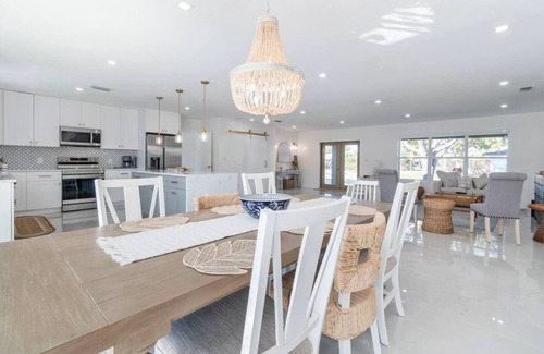 Garden Isles House | Gorgeous Waterfront Luxe Home w/Heated Pool. Perfect Location!