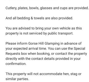 Newcastle Other | Gorse Hill Glamping
