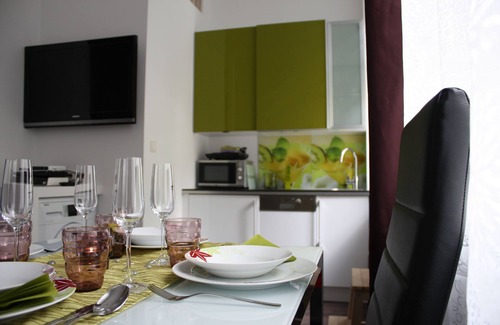 Weißgerber Apartment | GoVienna Small Modern Apartment