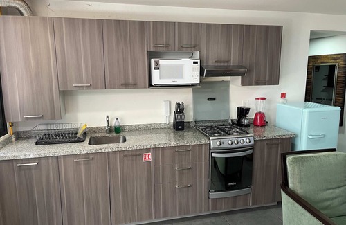 Cuajimalpa Condo | Gran Ubicacion Cerca de SSanta Fe KingSizeBed