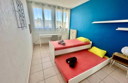 Valence Apartment | Grand et Bel appartement 6 personnes
