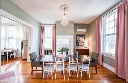 Daniels Hill House | Grand Historic Home Near Downtown w/Rec Room