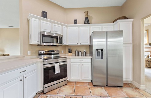 Hillcrest Estates Villa | Grand Home with Pool and Spa on Gated Community.
