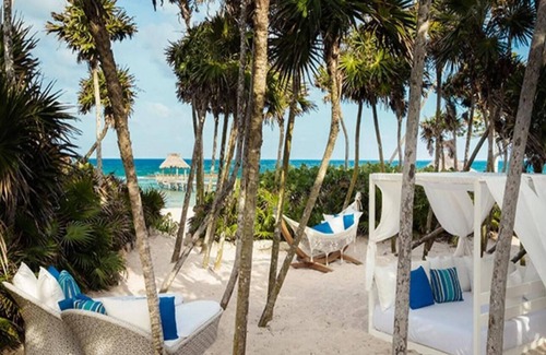 Villa Juarez Apartment | Grand Mayan Master Room – Elegant Escape in Riviera Maya Paradise