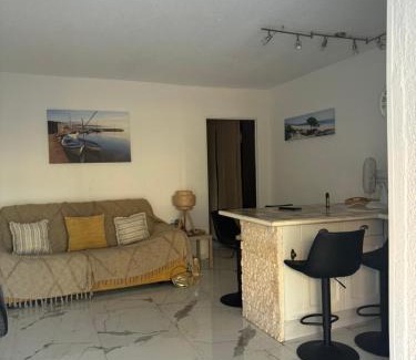 Port Rive Gauche Apartment | Grand Studio Cabine proche plage et port