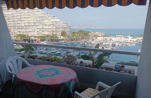 Villeneuve Loubet Beach Apartment | Grand studio vue mer à Marina Baie des Anges