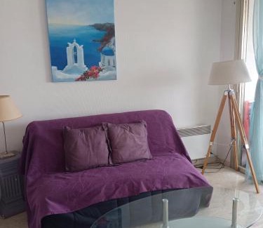 Villeneuve Loubet Beach Apartment | Grand studio vue mer à Marina Baie des Anges
