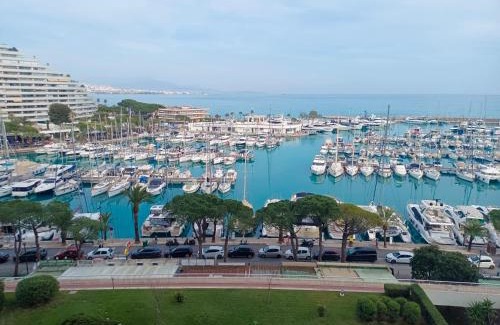 Villeneuve Loubet Beach Apartment | Grand studio vue mer à Marina Baie des Anges