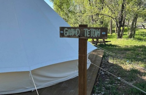 Ririe RV Rental | Grand Teton Glamping Tent