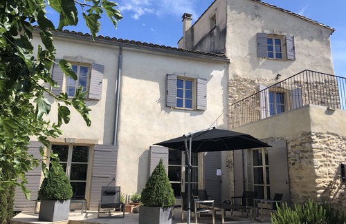 La Bastide-d'Engras House | Grande Maison de Village Associant Caractère et Design Près D'uzès