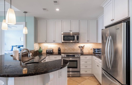 Salter Path Condo | Grande Villas D-3, Oceanfront Condo in Indian Beach, NC!