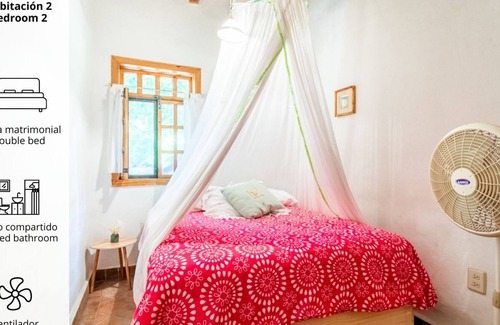 Miacatlan House | Granja El Sol l Natural Getaway Pet-Friendly
