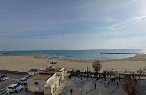 Le Grau-dʼAgde Apartment | Grau d'Agde : Appartement 3 pièces avec terrasses à 20m de la plage - FR-1-423-265