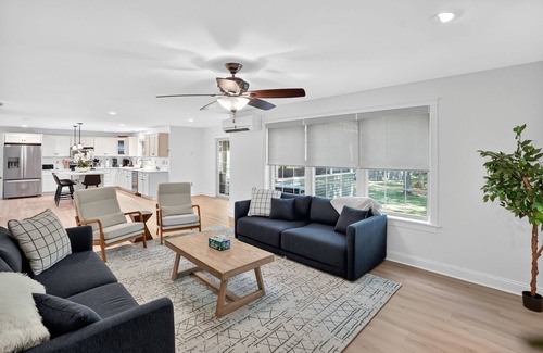 Gray House | Gray Woodland Escape Golf, Pool & Cinema 5 Bedroom Home