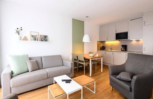 Bensersiel Apartment | Great 3-room family apartment in a quiet location with south-facing terrace near the beach