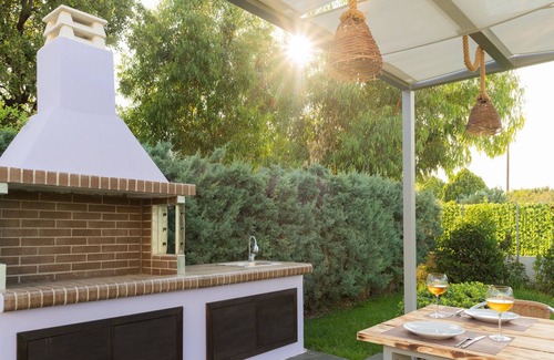 Koskinou Villa | Greek 3 Bedroom Villa with outdoor Barbeque