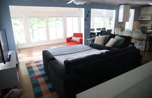 Gravois Mills House | Green Bass Getaway! Private Dock - Sleeps 16+ - Martini Deck