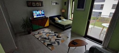 Wilanow Apartment | Green Wilanów Apartment with free parking