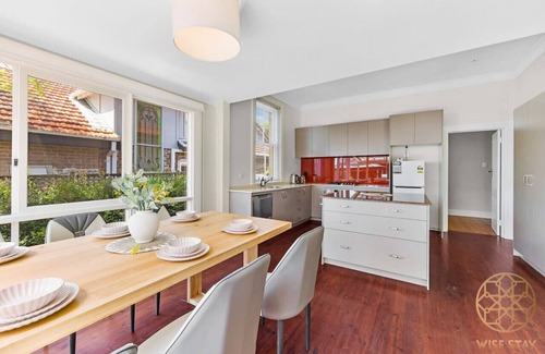 Greenwich House | Greenwich/靠近码头/海边6室别墅/CBD /步行到海边/近火车站/聚会度假