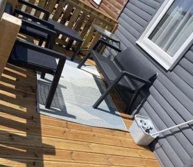 Bridlington Ski Chalet | Grey shells 2-Bed Chalet in Bridlington