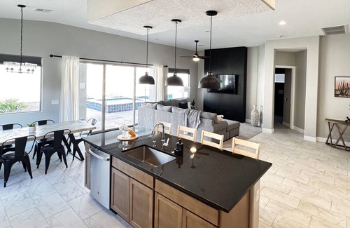 Mesquite House | Grill, Chill & Putt in a Private Poolside Retreat with Game Room!