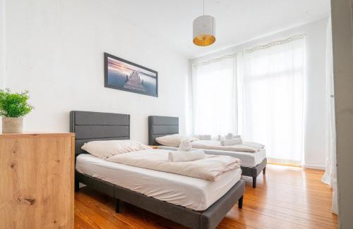 Flensburg Apartment | Großes Apartment mit 2 Balkonen zentral am Nordertor