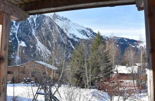 Pralognan-la-Vanoise Apartment | Ground Floor Chalet Apartment Near Forest, Luge Track, and Cable Car