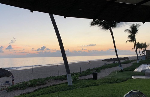 San Pedro Mixtepec Condo | Ground floor beachfront, poolside, arguably, the best location you can get.