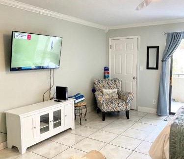 Sawgrass Apartment | Ground Floor Convenient Gated Condo At Beach Sawgrass - Pet Friendly!