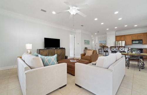 Gulf Shores Villa | Ground floor condo at Peninsula. Coastal living with golf course views!