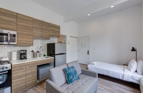 River West Apartment | Ground Floor Studios in Chicago by 747 Lofts