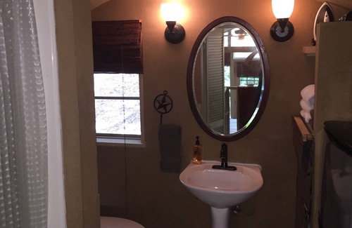 Gruene Cabin | Gruene River Cabin on the Guadalupe - Sleeps 2, Kayak for 2, Float Tubes, Grill!