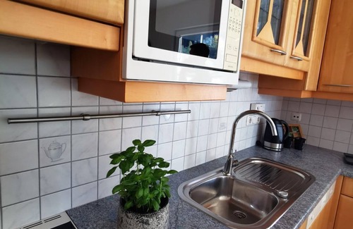 Woerth Apartment | Gschlössl, Ferienhaus - Ferienhaus, Dusche und Bad, WC, 2 Schlafräume