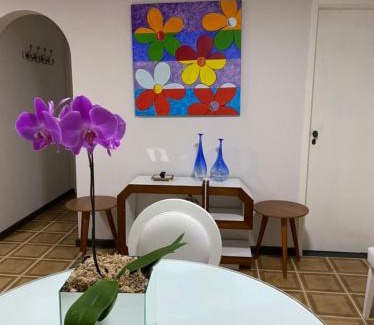 Jardim Praiano Apartment | Guaruja - 2 Quartos - Ar condicionado - Varanda