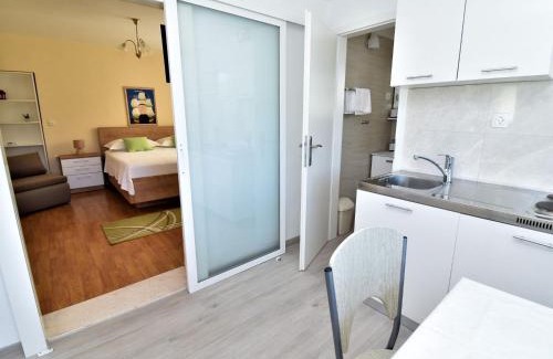 Srebreno Apartment | Guest House Kanjuo - Studio Apartment with Terrace and Garden View