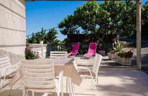 Molunat Apartment | Guest House Rooms Rose - Romantic Double Room with Balcony and Sea View No 1