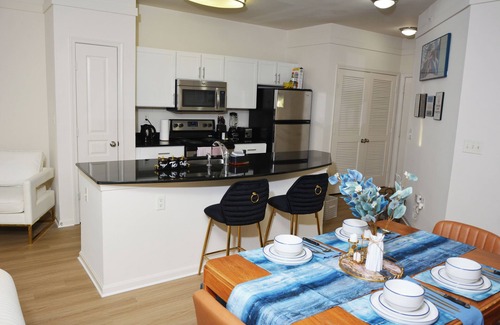 Eisenhower East Apartment | Guest Room at OasisNearWashingtonDC. 2Queens 1SofaQueenBed FreeParking