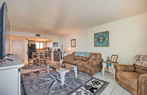 Hudson Condo | Gulf-Front Views: Coastal Hudson Condo!
