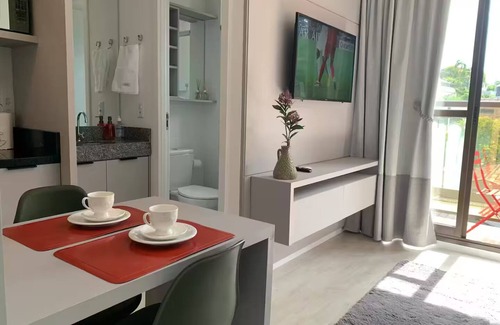 Mossungue Apartment | Gym, laundry, hot/cold air, Smart TV