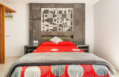 Gustavo A. Madero Apartment | Habitación Donovan, confortable con baño privado